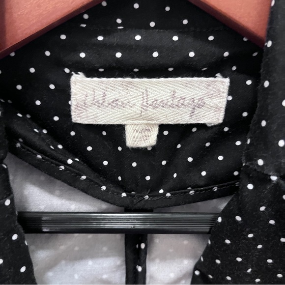 Polka Dot Business Casual Short Sleeved Jacket - Picture 2 of 4